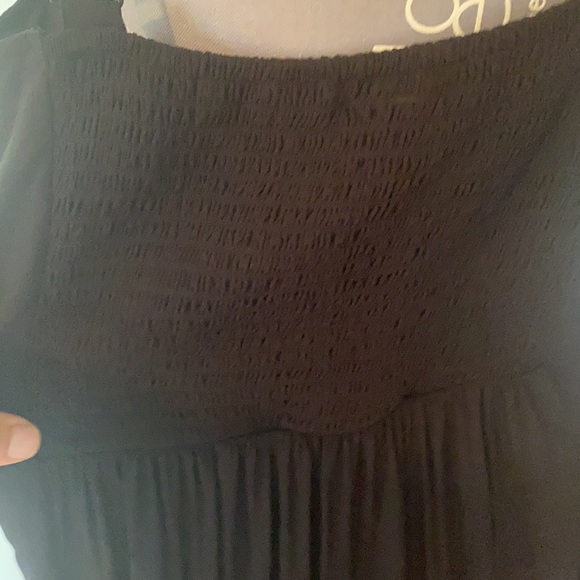 🌺Black Maxi Dress size Large 🌺 - Picture 6 of 8